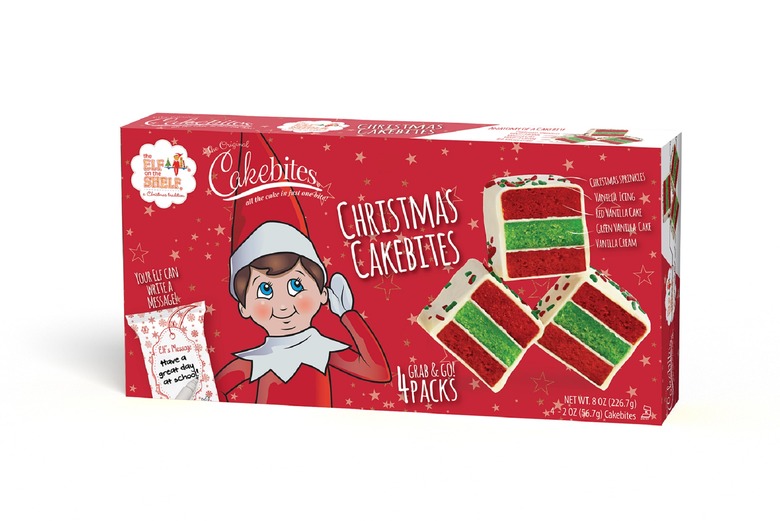 elf on the shelf cakebites