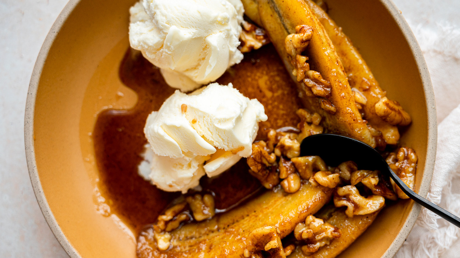 Walnut Bananas Foster Recipe