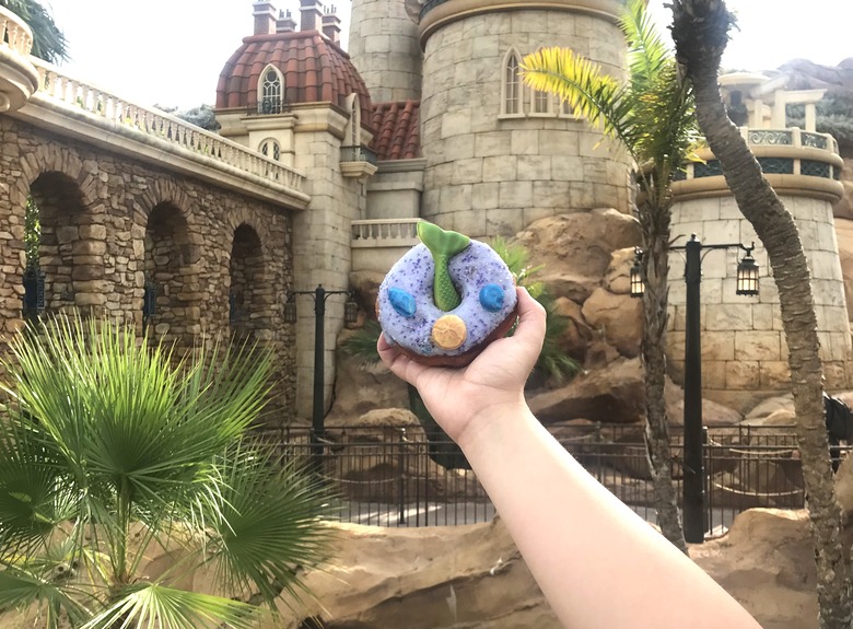 Disney World Mermaid Doughnut