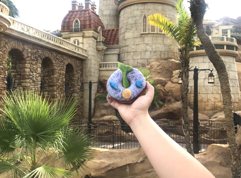 Disney World Mermaid Doughnut 