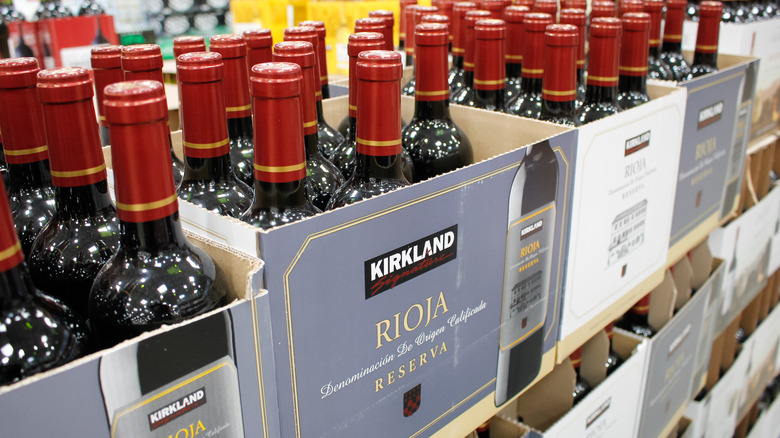 Costco Kirkland Wine cases