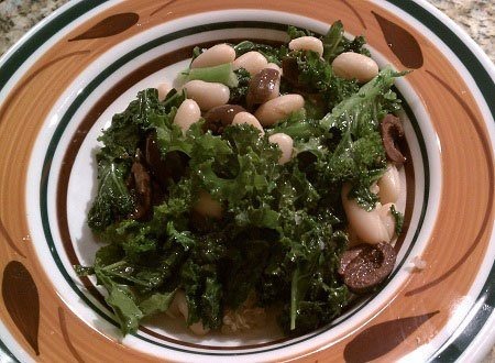 Beans, Kale, and Quinoa