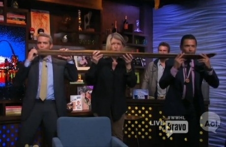 Watch Martha Stewart Take a Vodka Shot