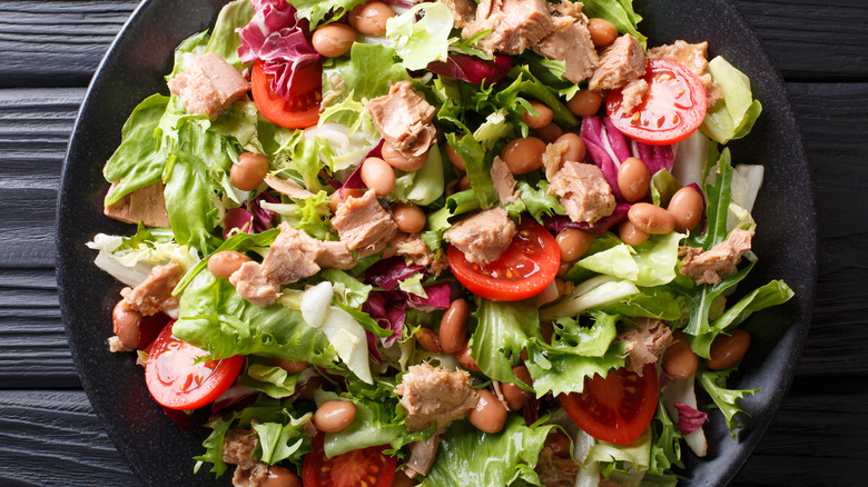 borlotti bean tuna salad