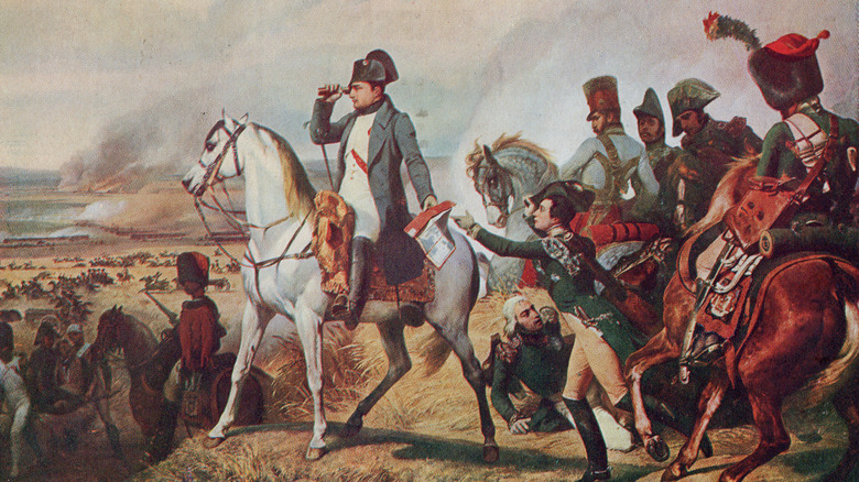 Painting of Napoleon Bonaparte