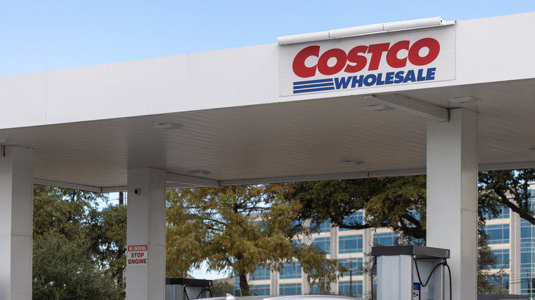 The gas station at the San Antonio Costco