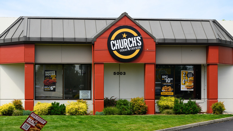 Church's Texas Chicken restaurant