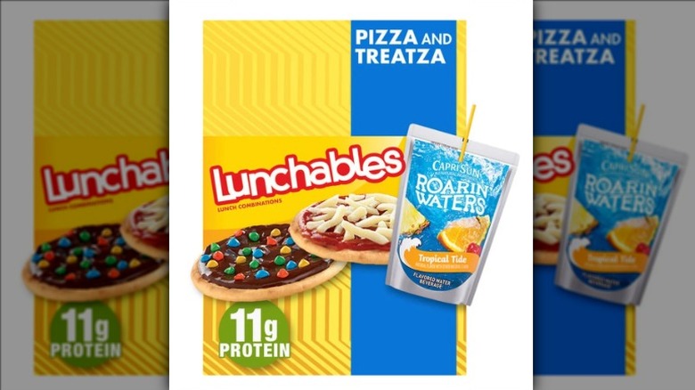 pizza and treatza lunchables