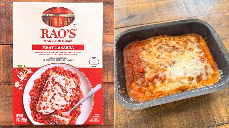 Rao's Meat Lasagna