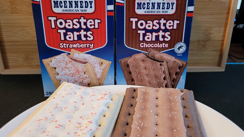 McEnnedy toaster tarts strawberry and chocolate
