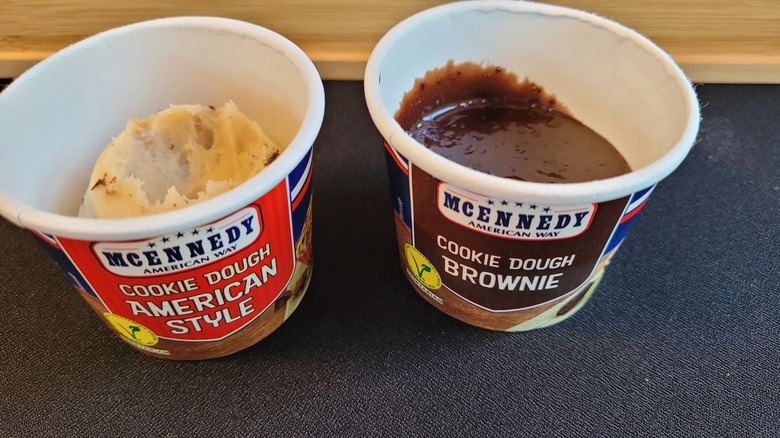 McEnnedy cookie dough American style and brownie