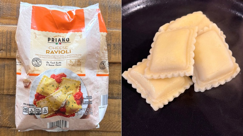Priano frozen ravioli