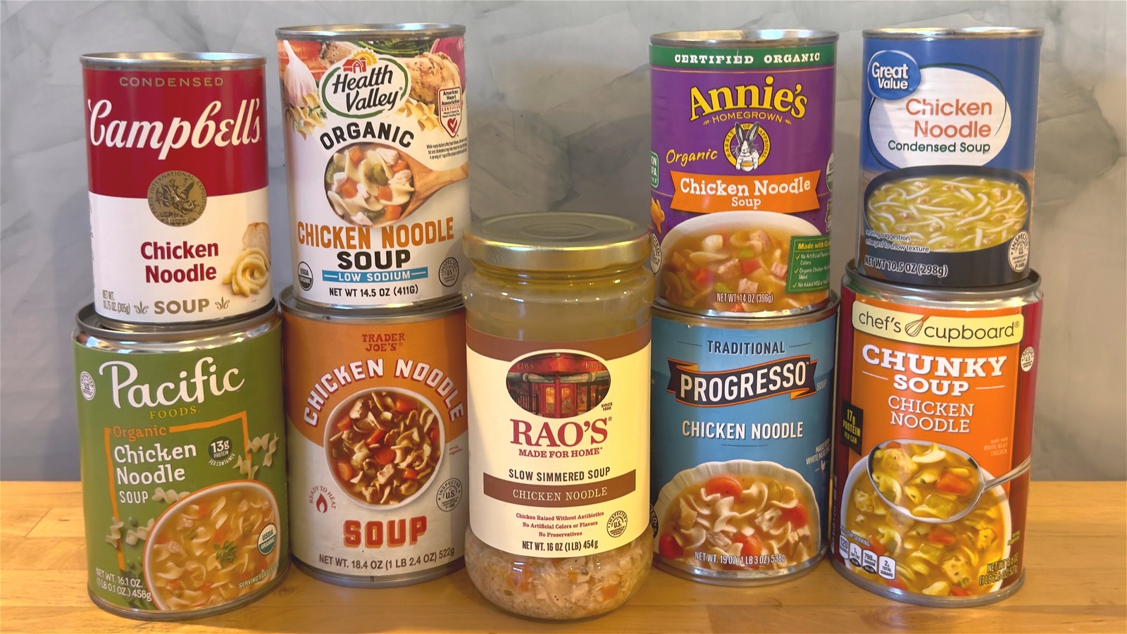 We tasted and ranked 9 canned chicken noodle soups