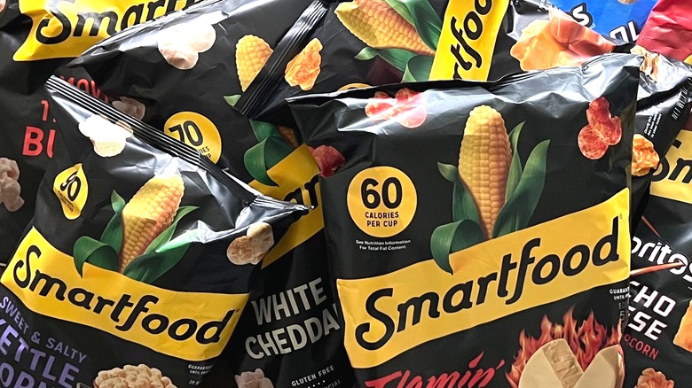 Bags of Smartfood popcorn