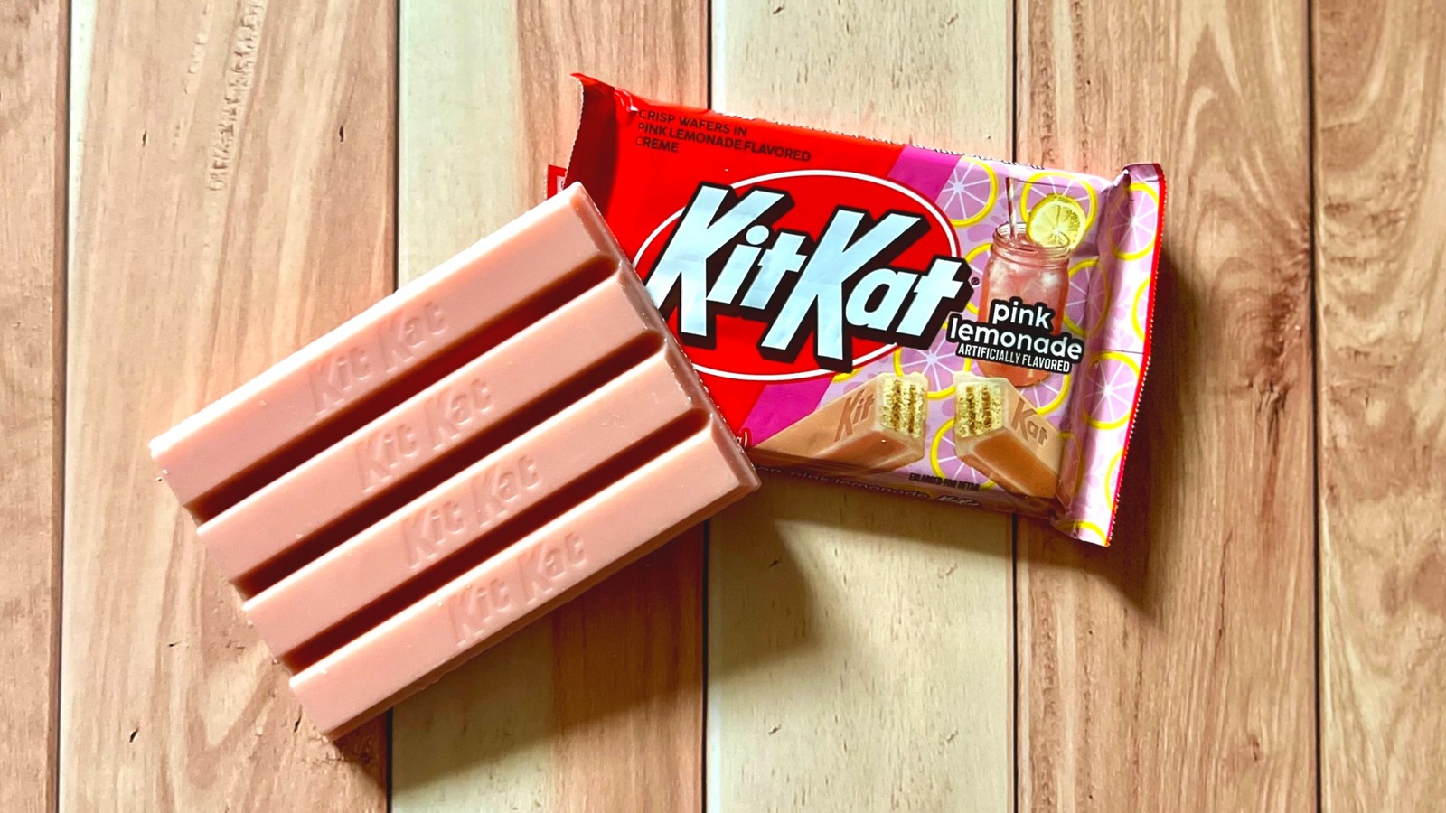 We Tried Kit Kat's New Pink Lemonade Flavor So You Don't Have To