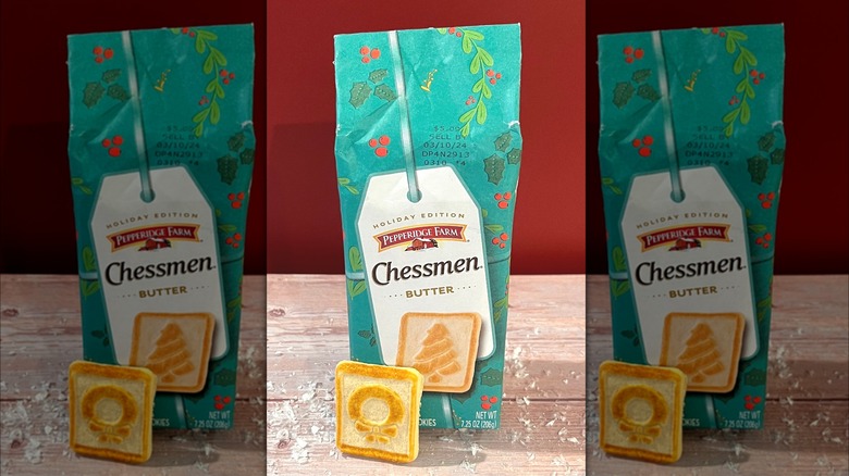 Chessman butter cookies