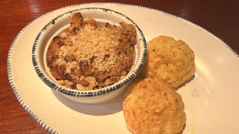 Cheddar Bay Stuffing and Biscuits