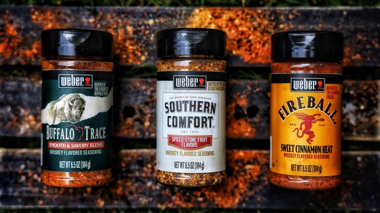 Whiskey spice blends from weber