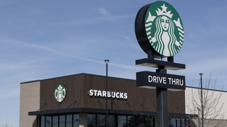 A Starbucks store exterior