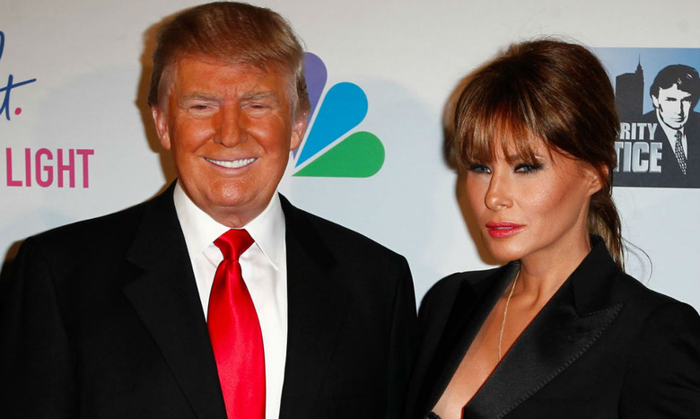 Donald and Melania Trump