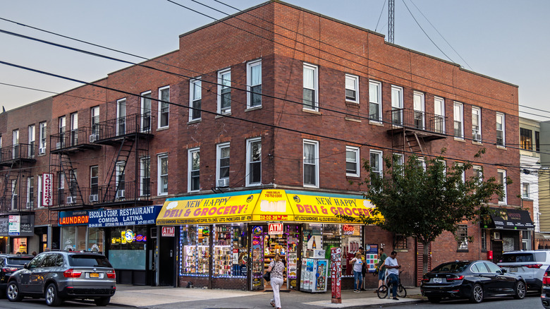 Bodega store on corner of open street
