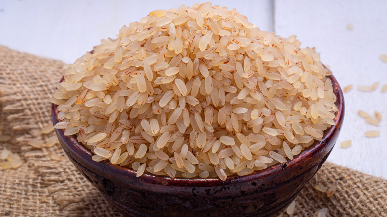 converted parboiled rice