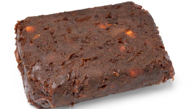 Block of tamarind fruit pulp