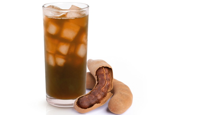 Tamarind fruit and juice