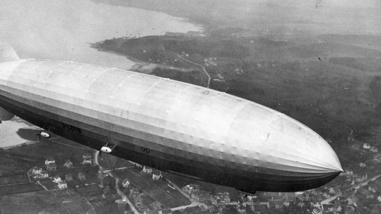 The Hindenburg airship