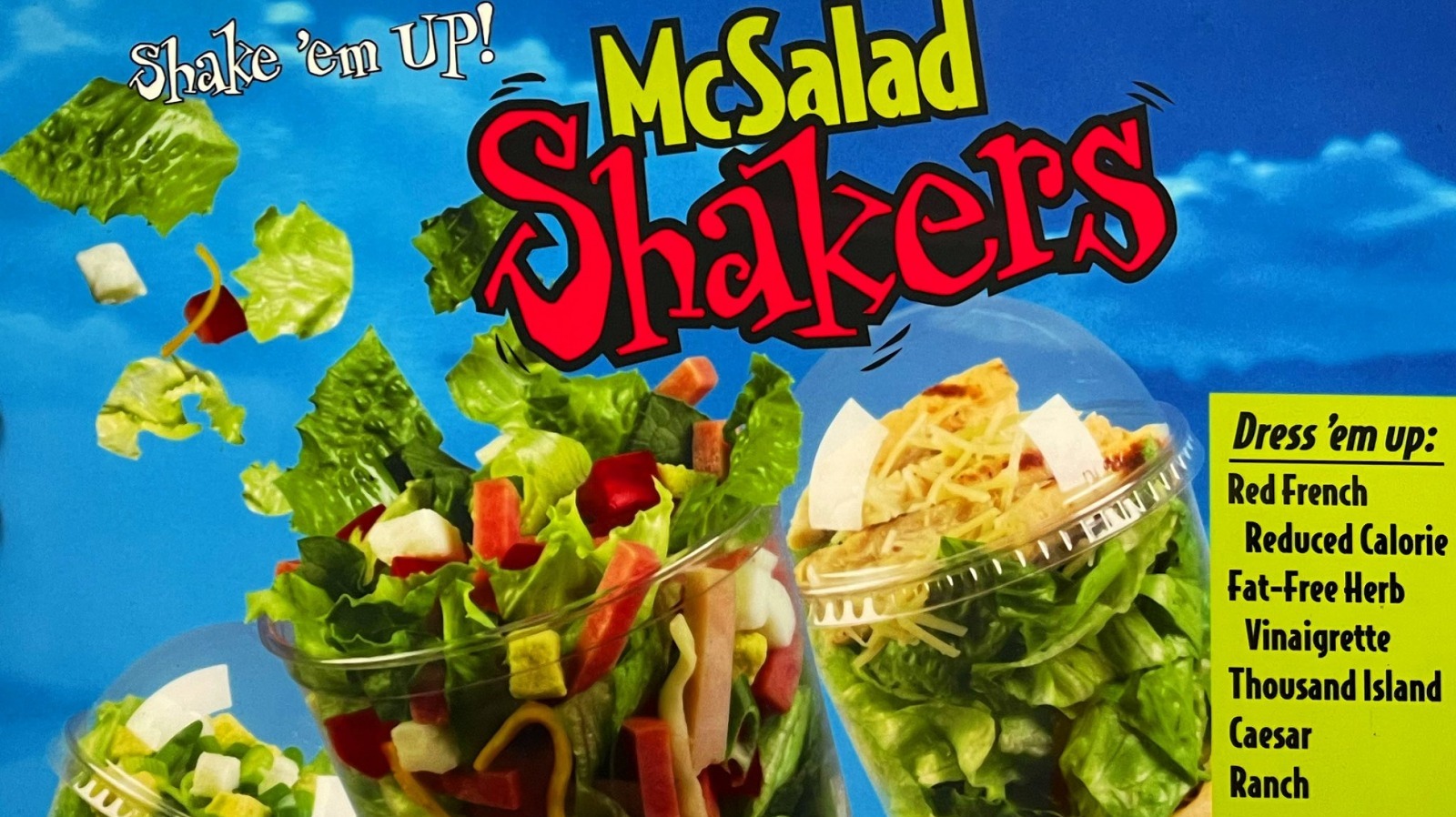 What Happened To McDonald's Fan-Favorite McSalad Shakers?