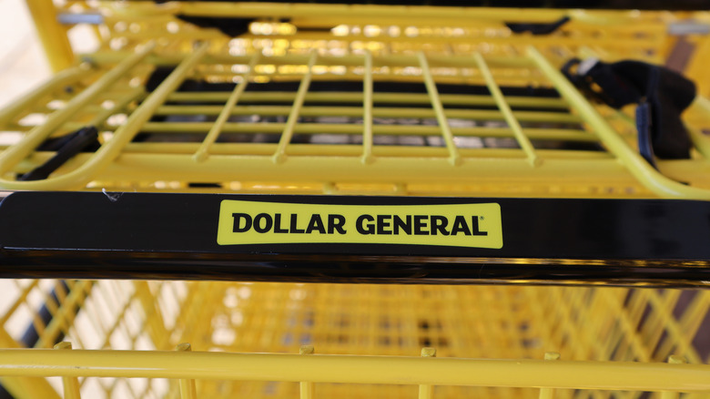 Dollar General shopping cart