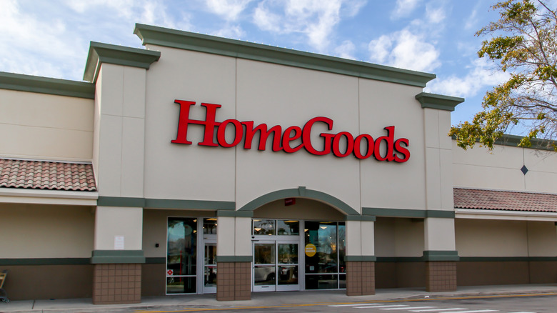 Exterior of a HomeGoods store