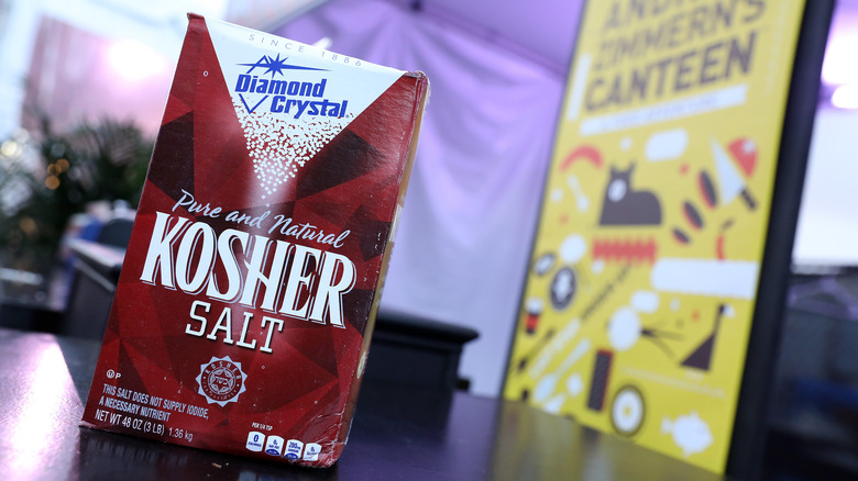 box of kosher salt