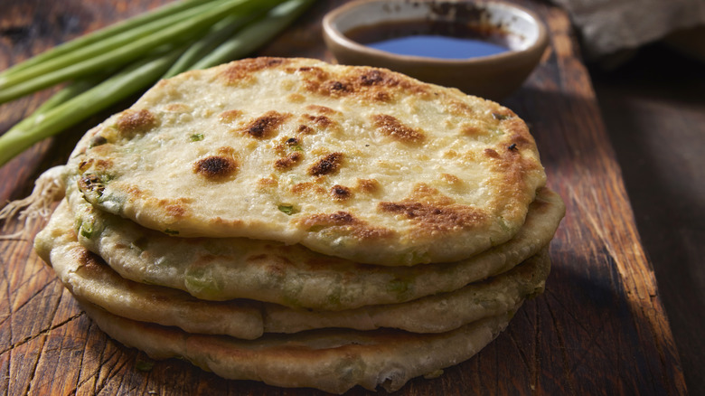 Chinese scallion pancakes