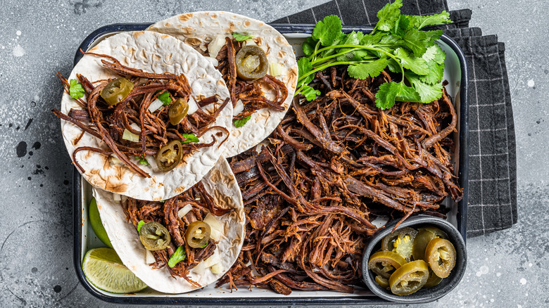 lamb barbacoa tacos