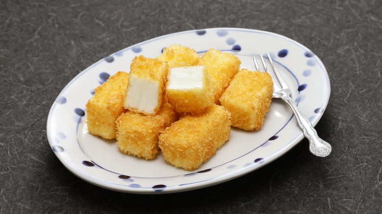 plate of cantonese fried milk