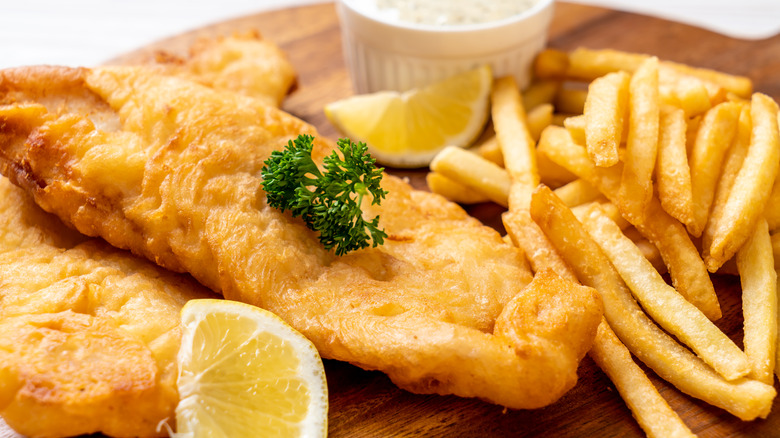 Fish and chips