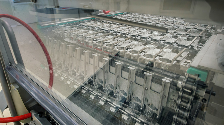 microbiological synthesis plant in operation