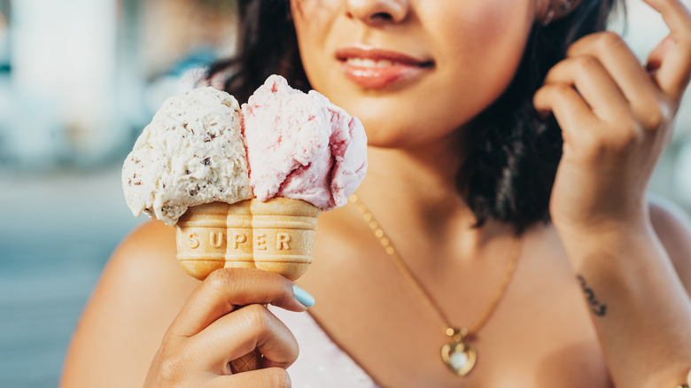 double scoop of gelato