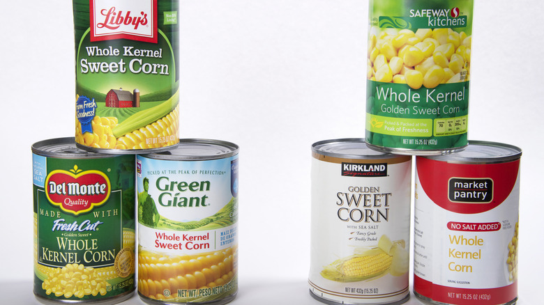 brand name canned corn vs. store brand