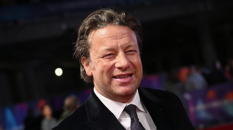 Jamie Oliver smiling