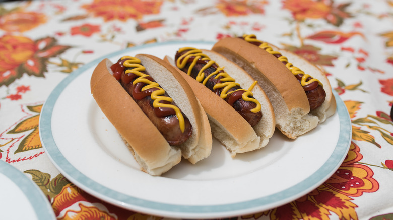 New England-style hot dogs