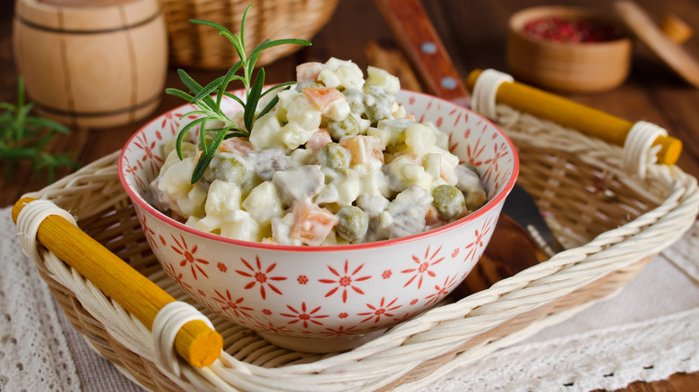 Russian potato salad Olivier