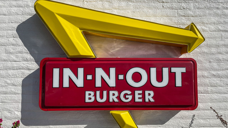 In-N-Out sign on building
