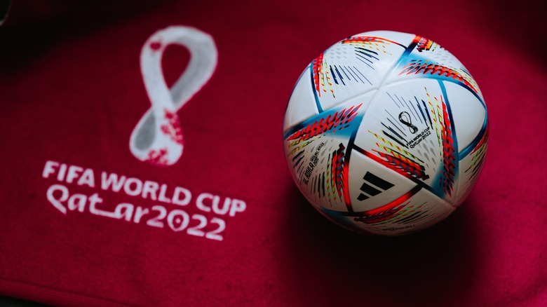 2022 world cup logo and ball