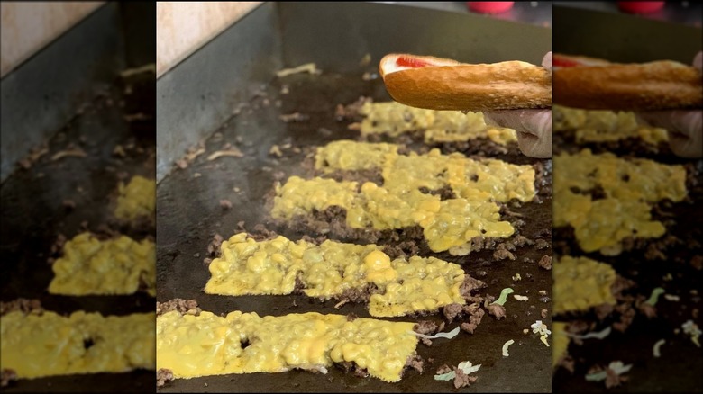 chopped cheese sandwiches grill