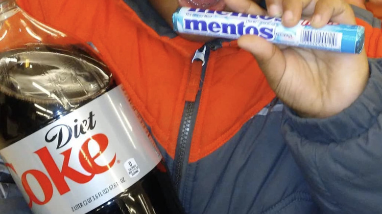Diet Coke and Mentos