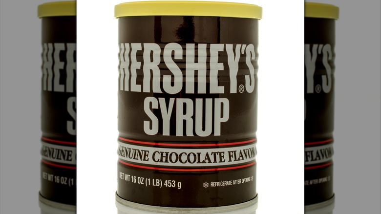 Hershey's canned chocolate syrup