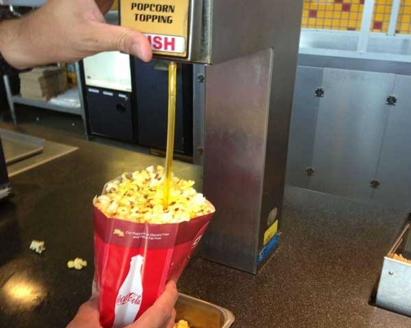 Popcorn topping