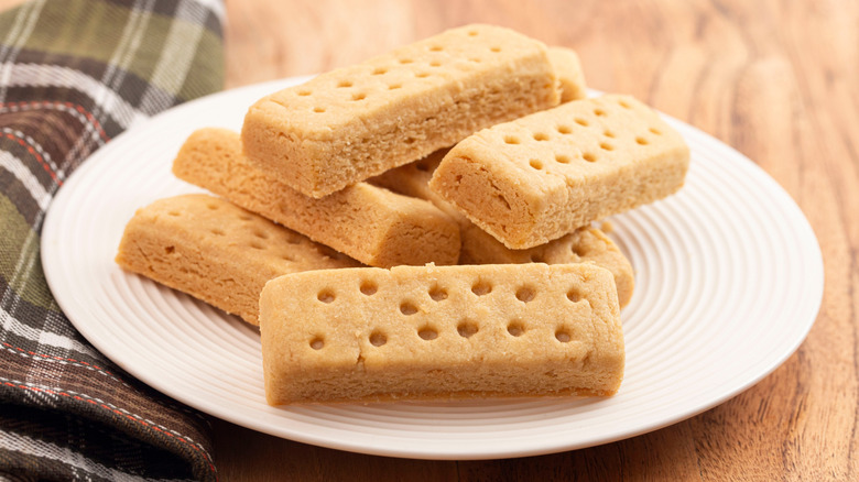 Classic shortbread fingers